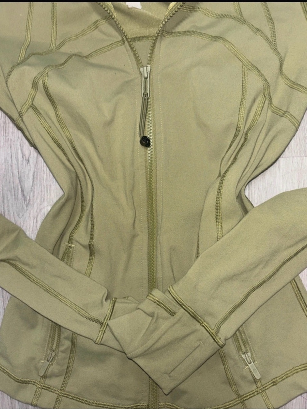 lululemon athletica Olive Zip-Up Lightweight Jacket